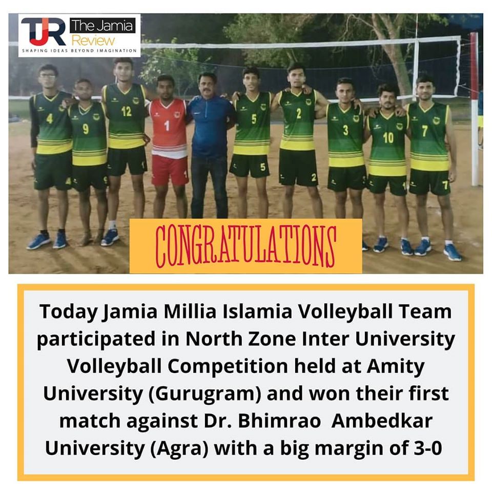 Congratulations to Jamia Volleyball Team